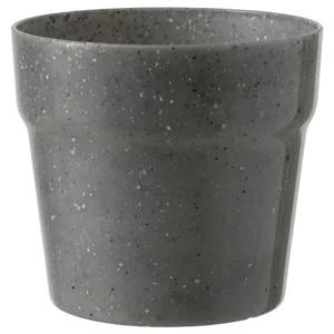 Premium Pots For Plants - grey, 10 inc